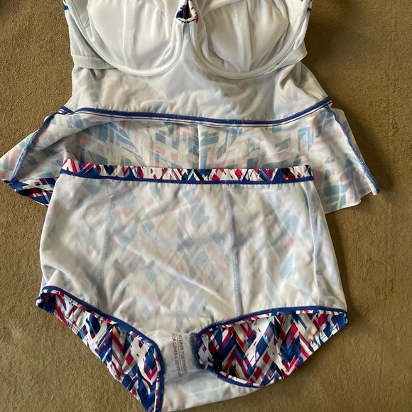 Torrid 2 Piece Vixen Swimsuit Midkini High Waist Set Size 0/00♥️ - Picture 10 of 12